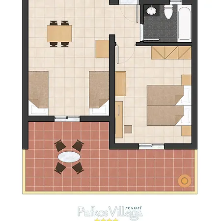 Pefkos Village Apartmanhotel